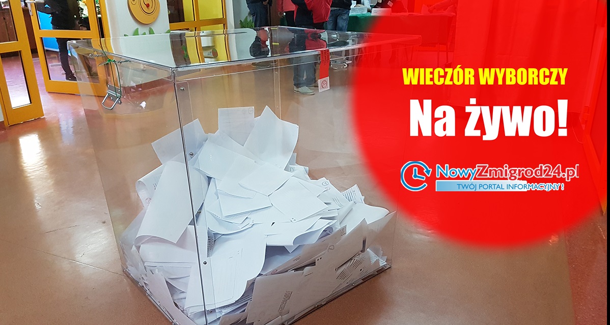 Wieczór wyborczy z NowyZmigrod24.pl - Najszybsze wyniki wyborów[LIVE]