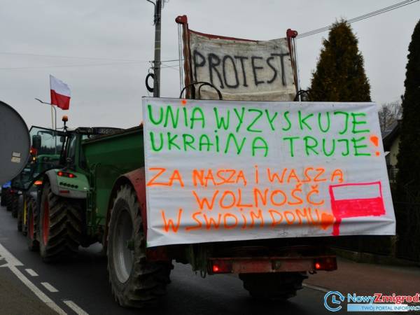 UWAGA! Utrudnienia w ruchu związane z protestem rolników